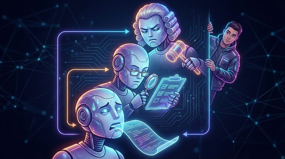 An illustration of LLM Judges in action